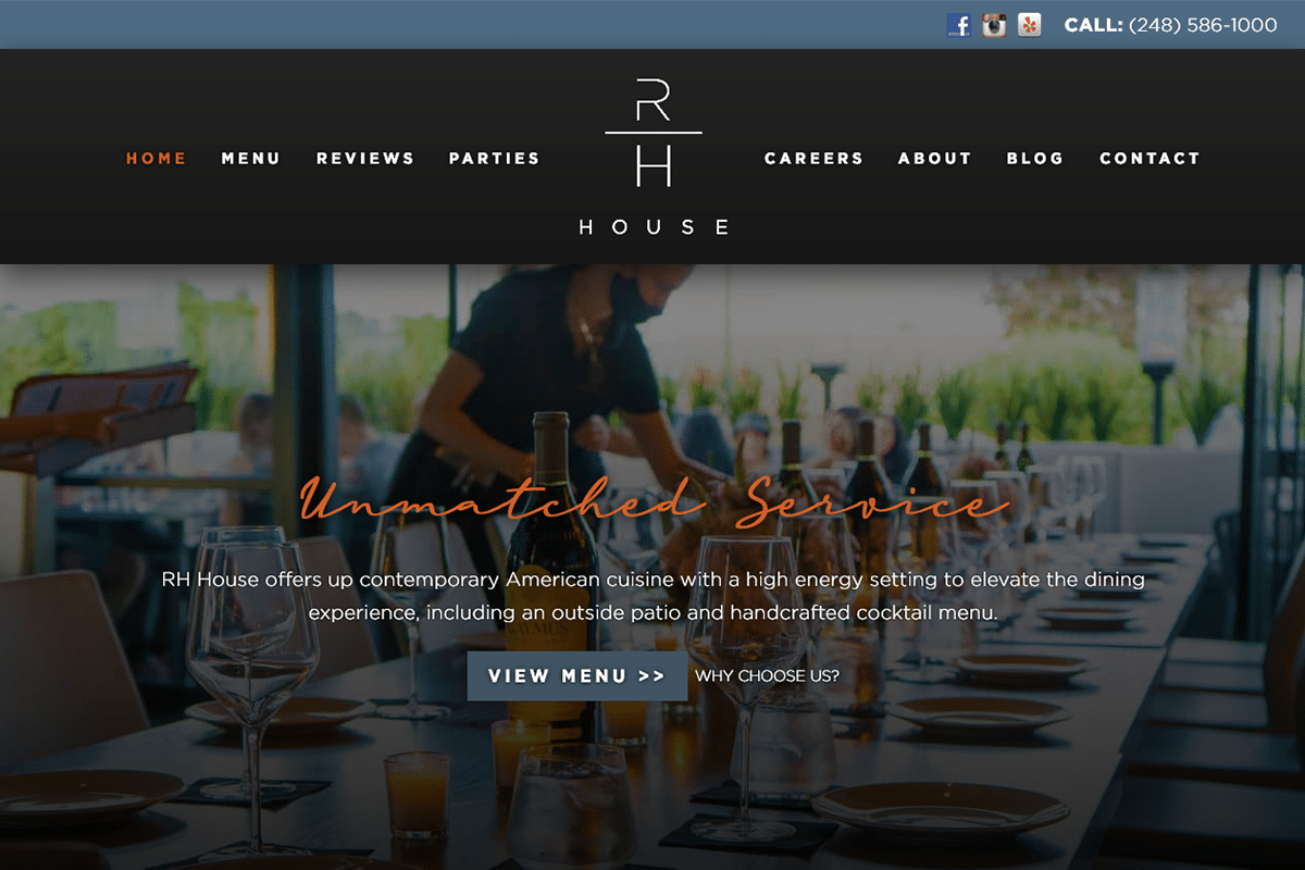 RH House Launches Website
